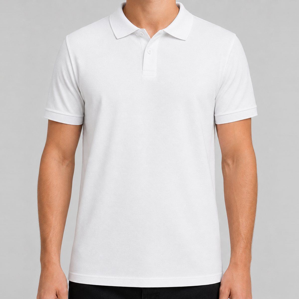 10er Bundle - Herren Polo Shirt mit Druck