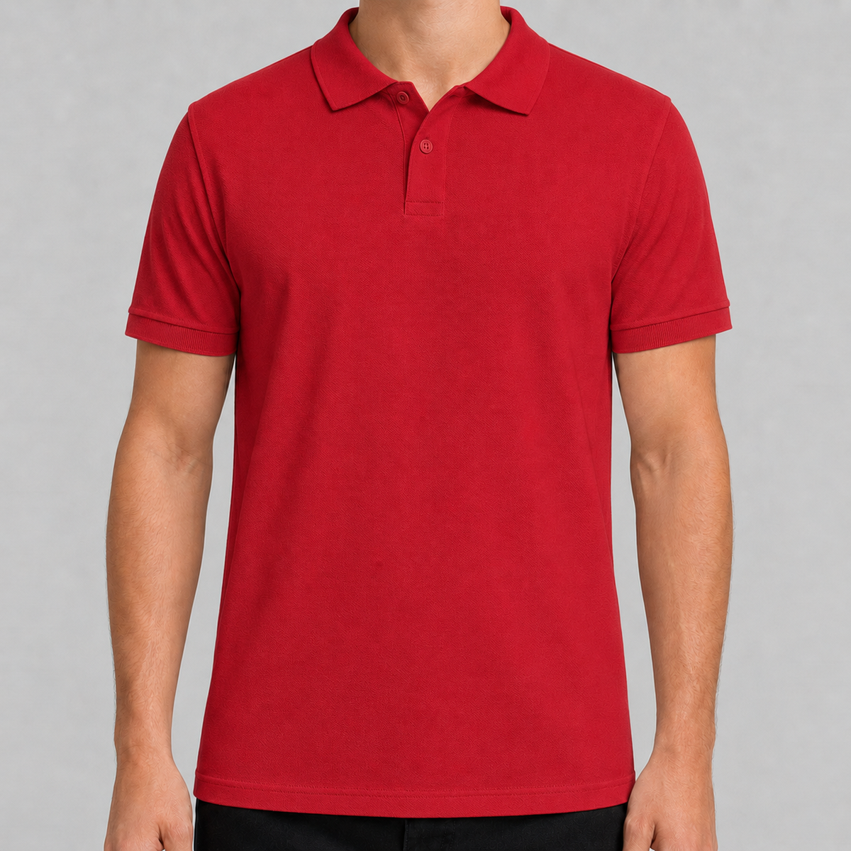 10er Bundle - Herren Polo Shirt mit Druck