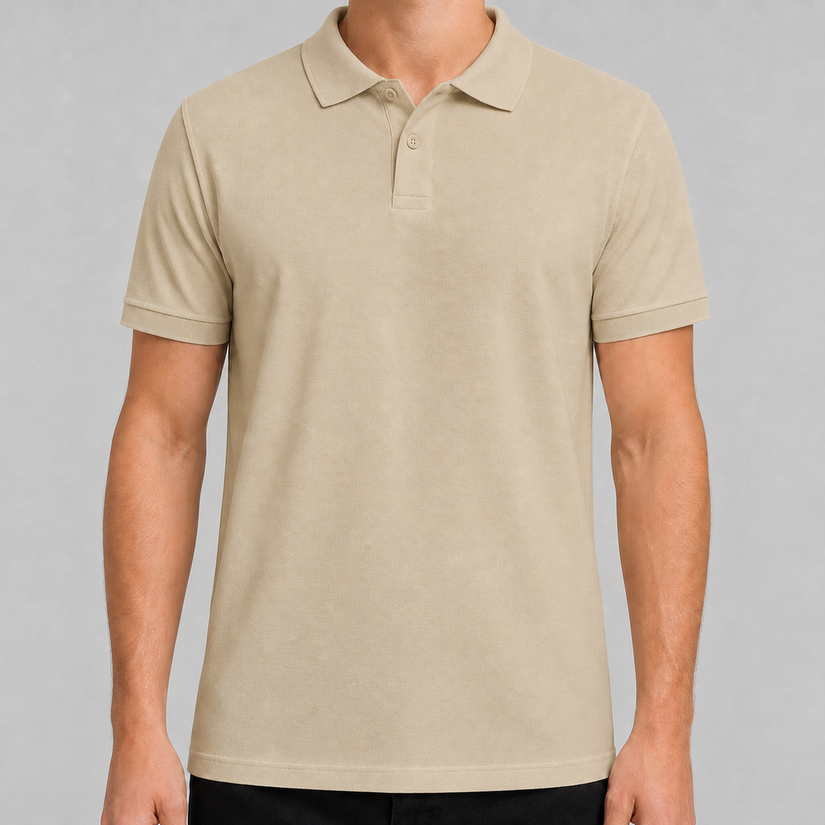 10er Bundle - Herren Polo Shirt mit Druck