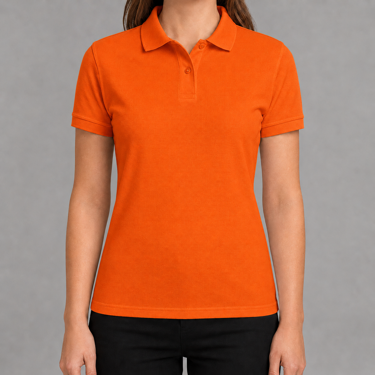 10er Bundle - Damen Polo Shirt mit Druck