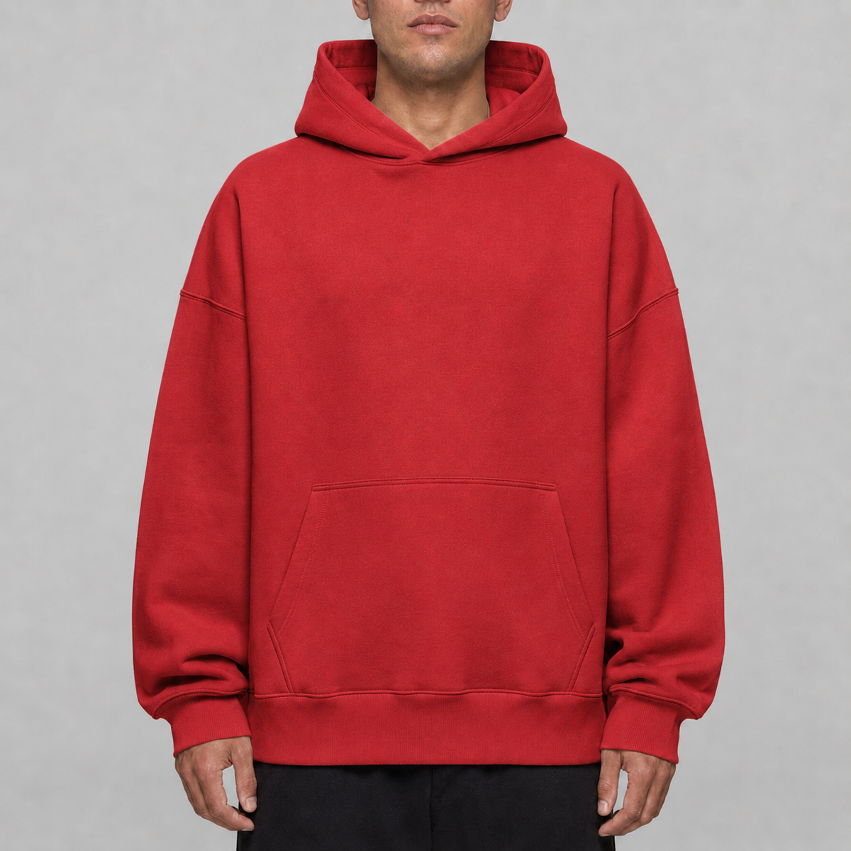 Ultra Heavy Oversize Hoodie mit Druck