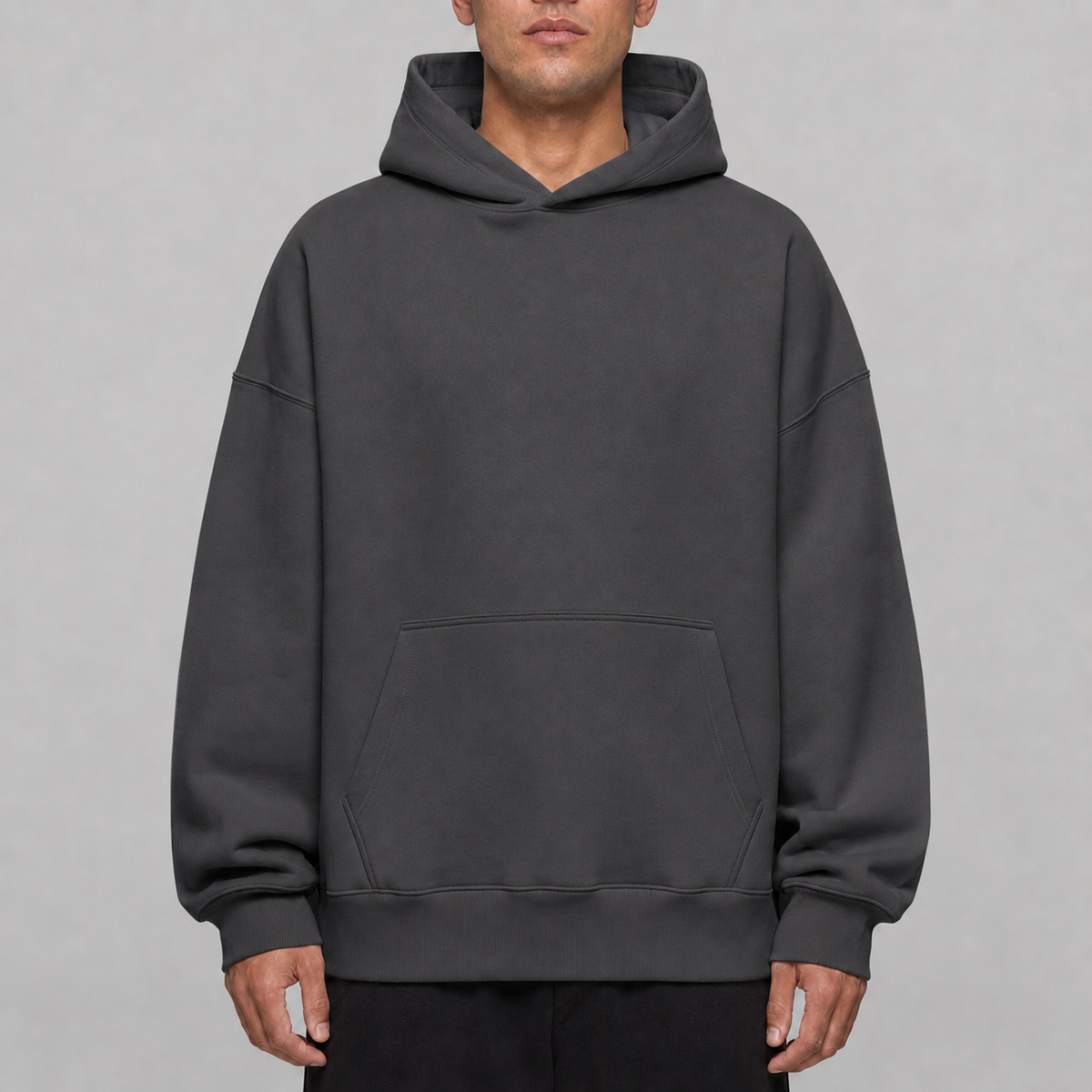 Ultra Heavy Oversize Hoodie mit Druck