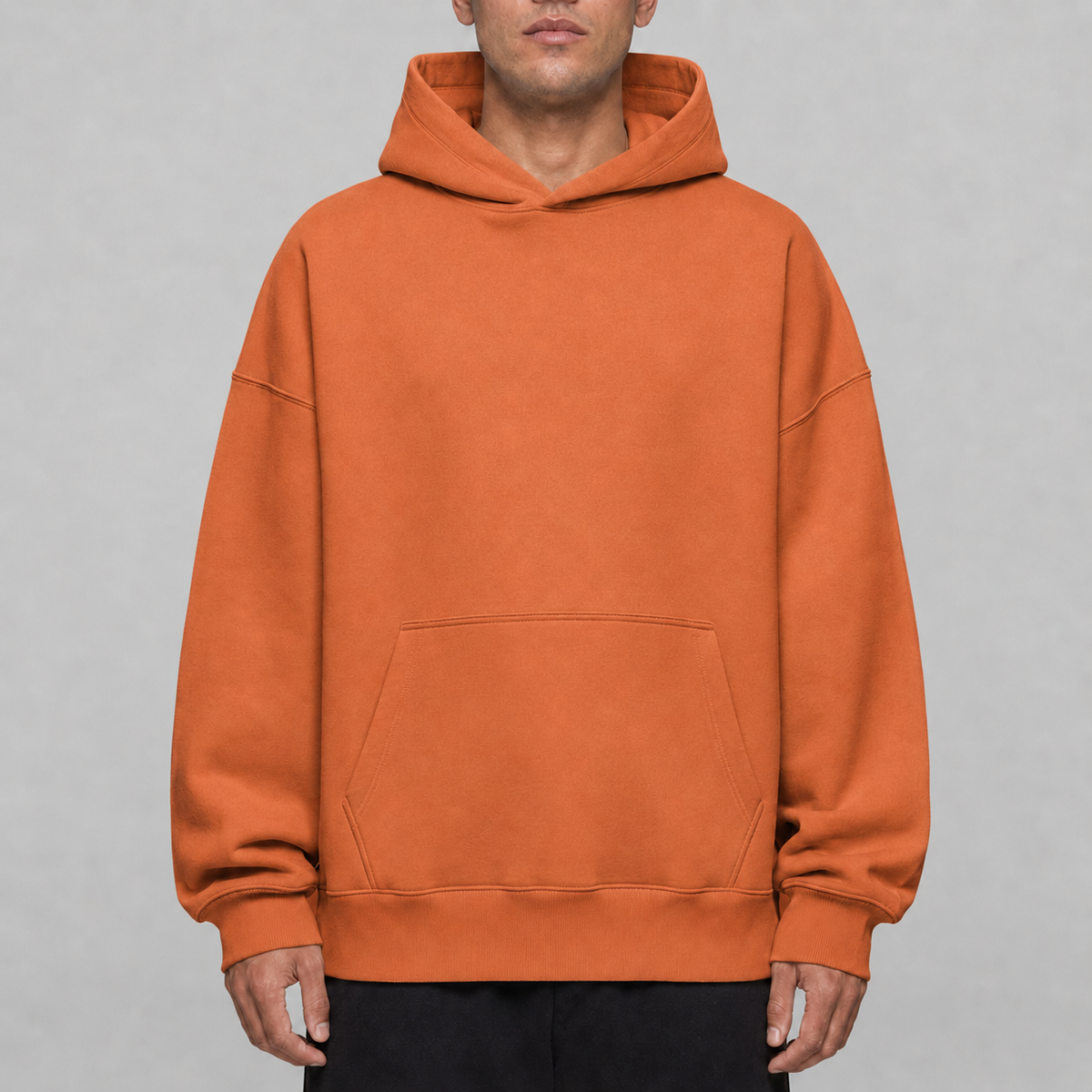 Ultra Heavy Oversize Hoodie mit Druck