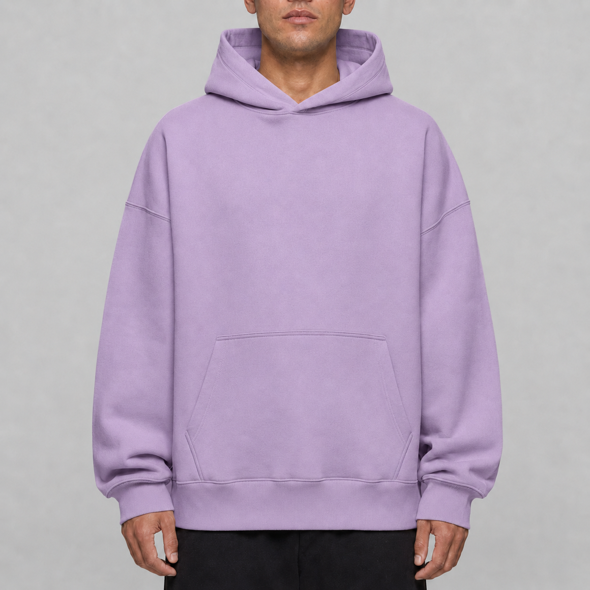 Ultra Heavy Oversize Hoodie mit Druck