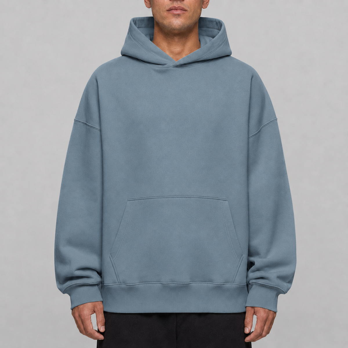 Ultra Heavy Oversize Hoodie mit Druck