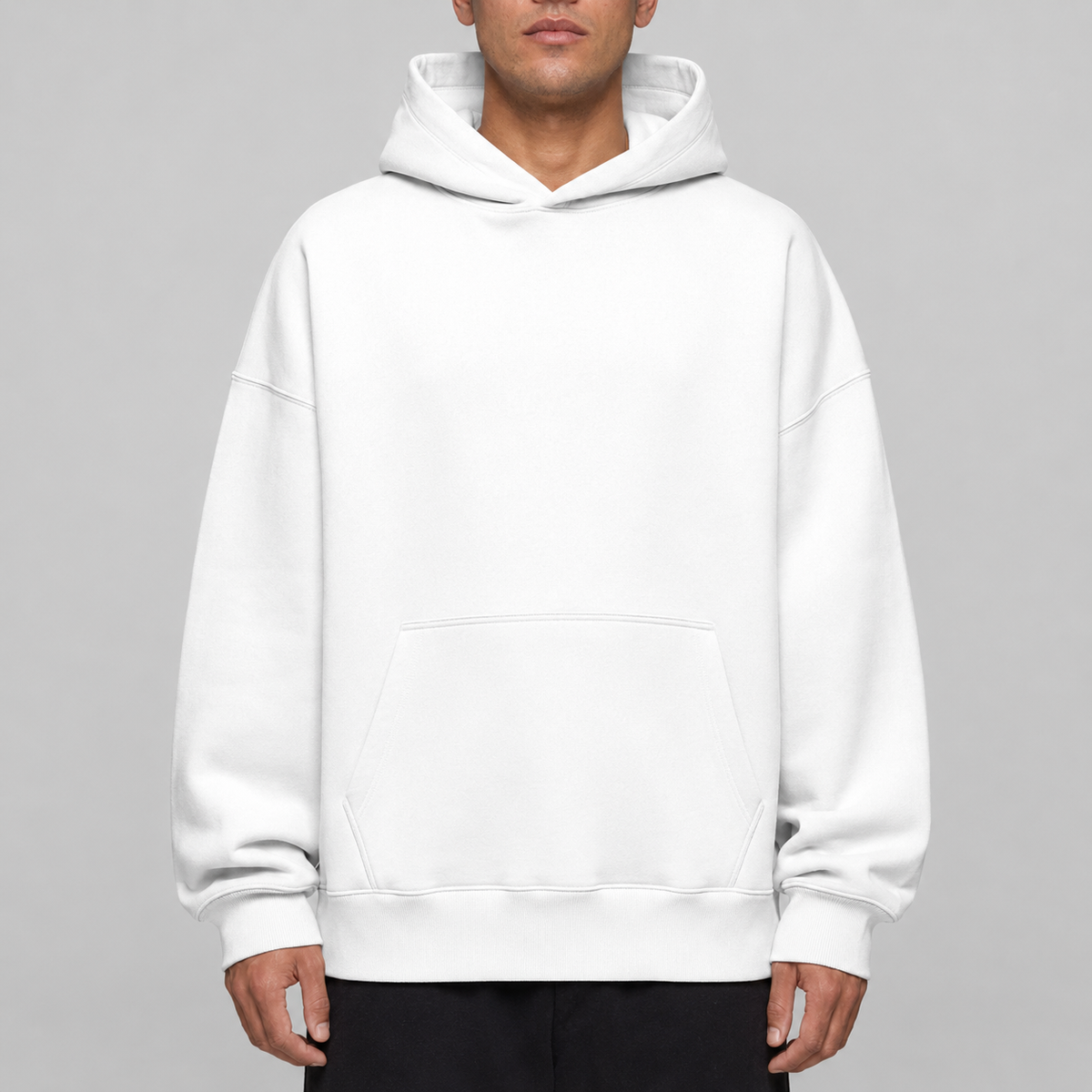 Ultra Heavy Oversize Hoodie mit Druck