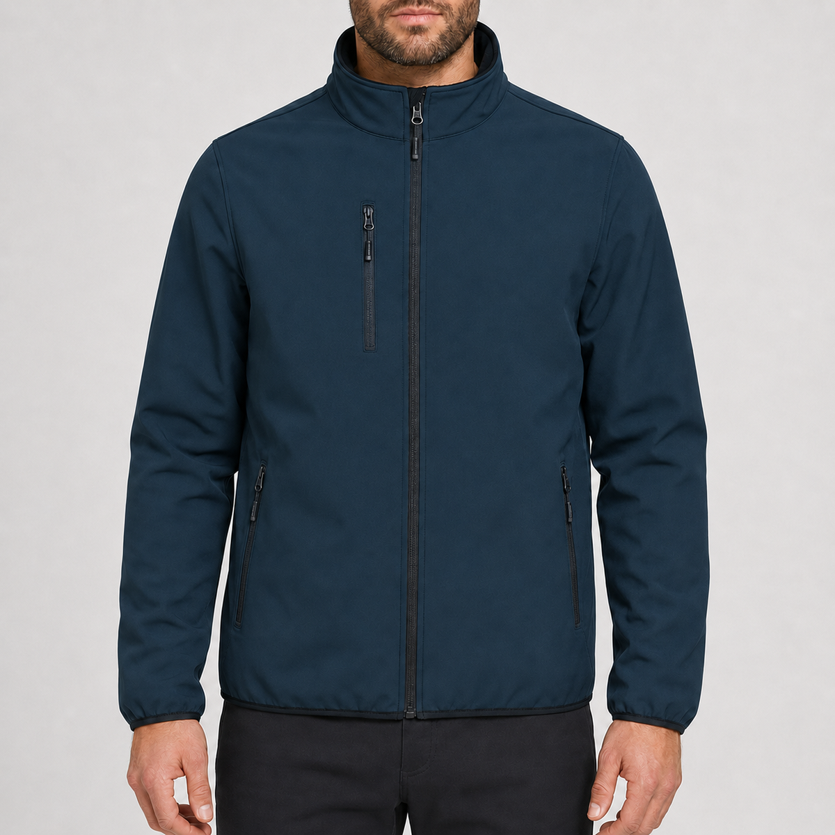 Herren Softshell Jacke mit Druck