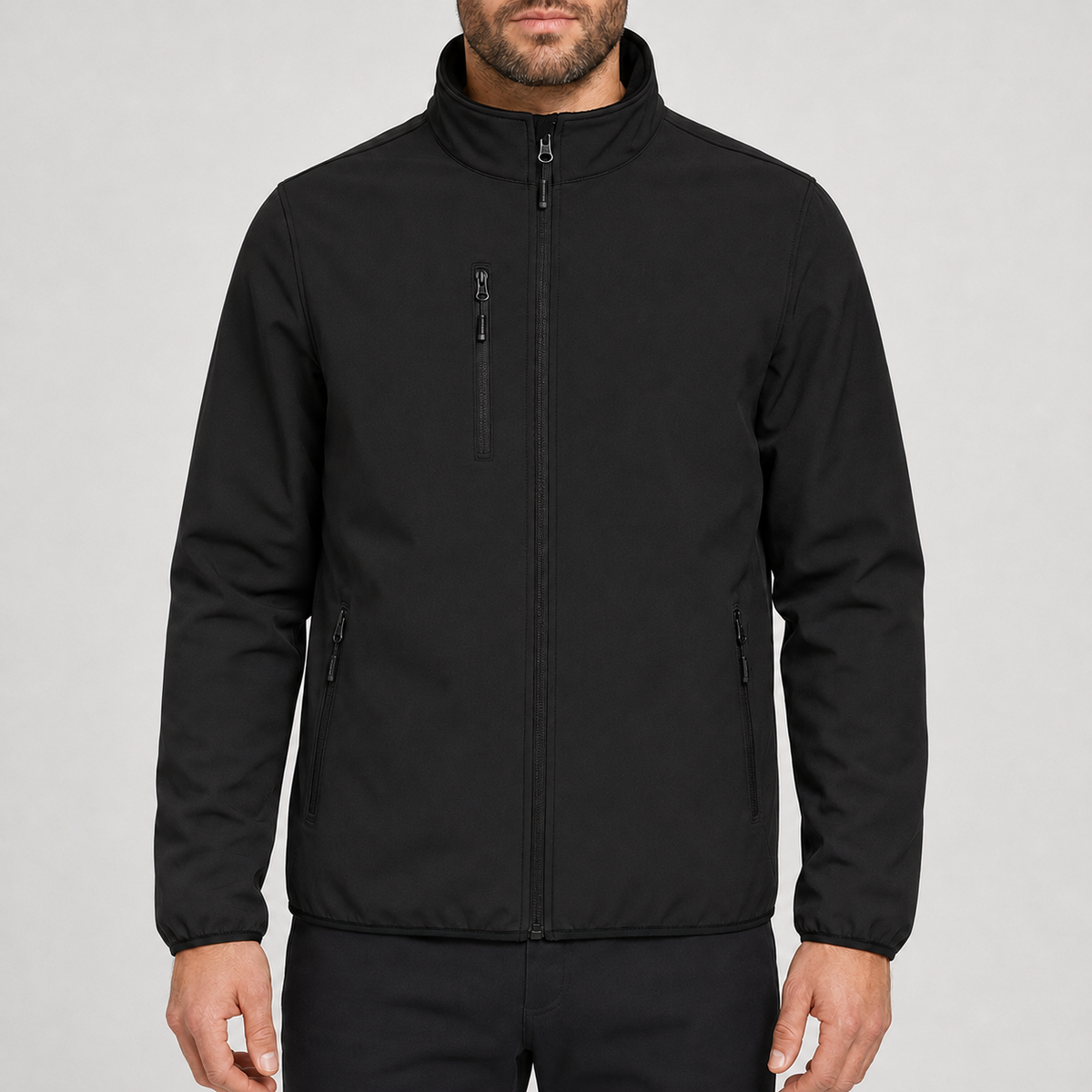 Herren Softshell Jacke mit Druck