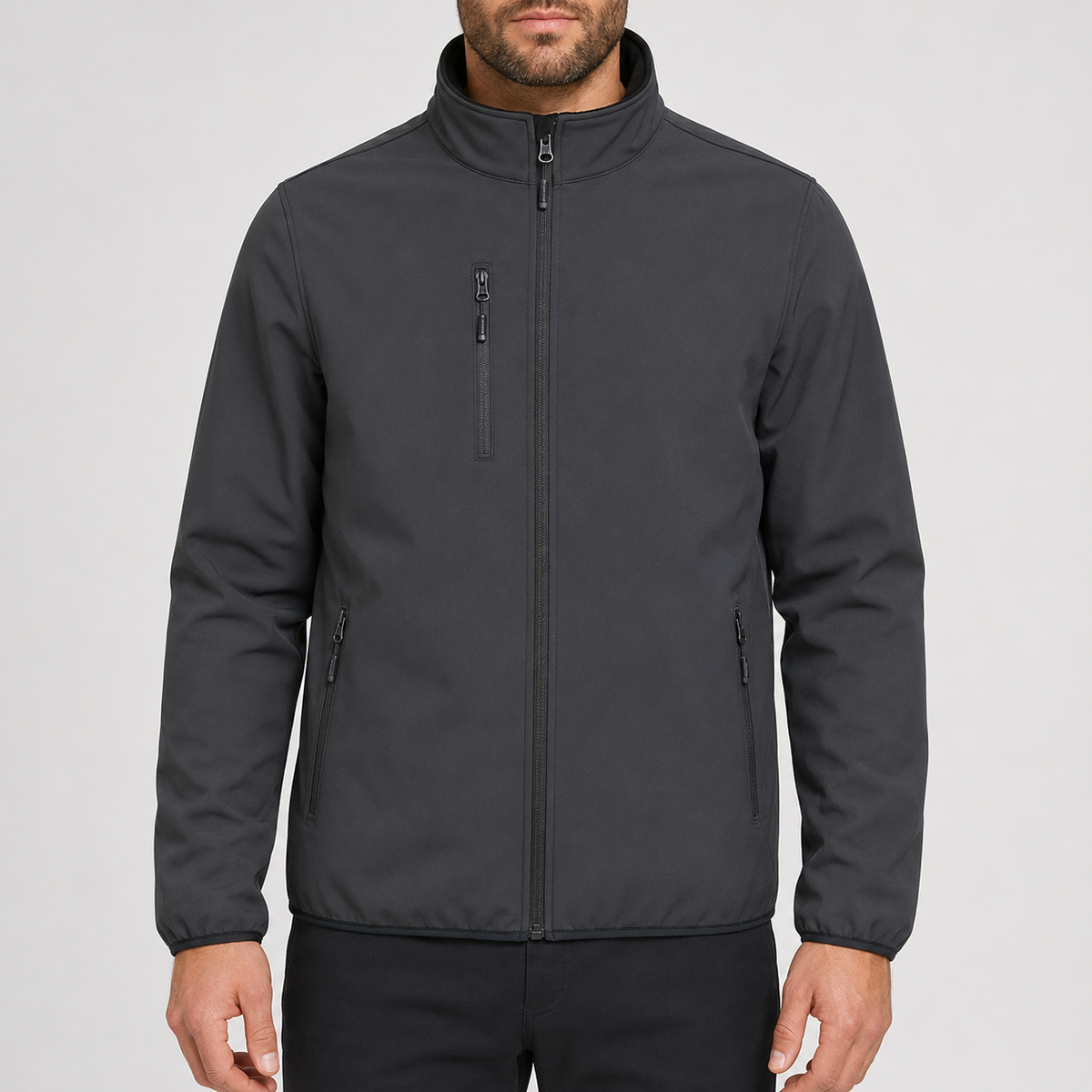 Herren Softshell Jacke mit Druck