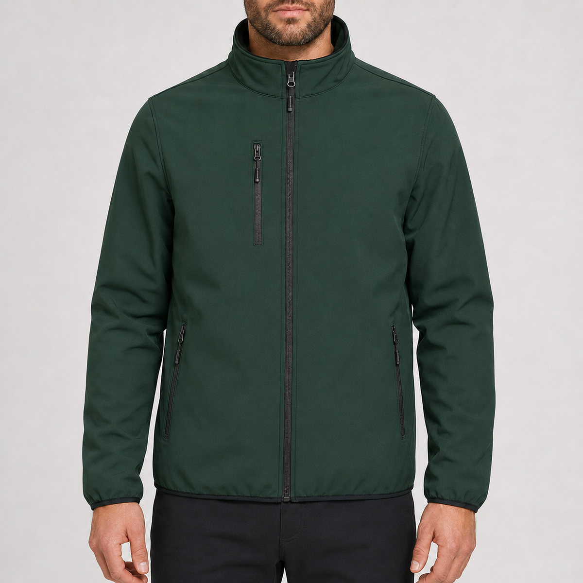 Herren Softshell Jacke mit Druck