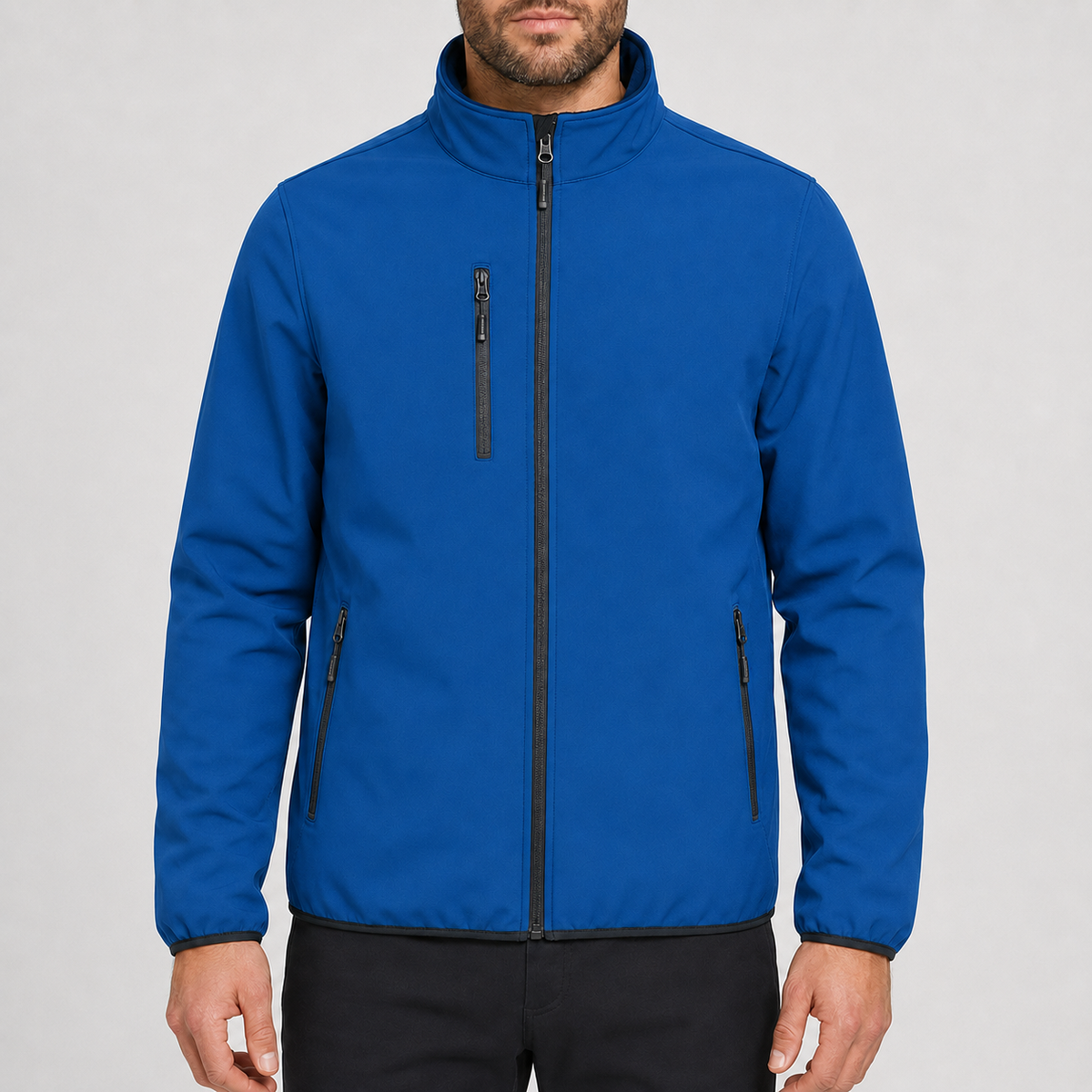 Herren Softshell Jacke mit Druck